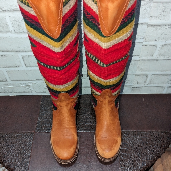 RARE FreeBird Cabal Over the Knee Boots size 8 - Picture 5 of 16